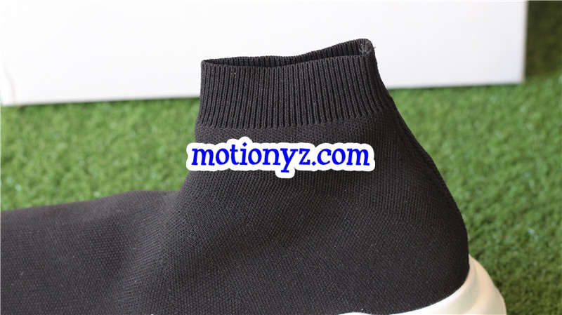 Update Version Balenciaga Speed Trainer Sock Race Runners Black